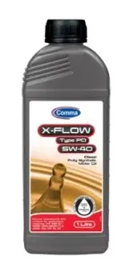 COMMA XFPD1L Масло моторное синт. 5W40 X-FLOW TYPE PD 1л ACEA C3, API SLCF, VW 505.01, Ford 917-A