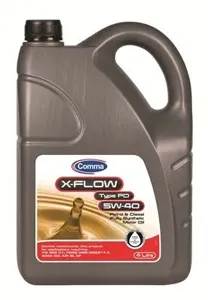 COMMA XFPD4L Масло моторное синт. 5W40 X-FLOW TYPE PD 4л ACEA C3, API SLCF, VW 505.01, Ford 917-A