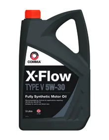 COMMA XFV5L Моторное масло 5W30 X-FLOW TYPE V 5л VW 504.00507.00