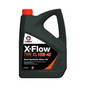 COMMA XFXS4L Моторное масло 10W40 X-FLOW TYPE XS 4л полусин. ACEA A3B3, API SLCF
