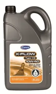 COMMA XFXS5L Моторное масло 10W40 X-FLOW TYPE XS 5л полусин. ACEA A3B3, API SLCF