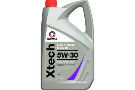 COMMA XTC5L Масло моторное син.5W30 XTECH 5л масло мот. ACEA A5B5, API SLCF, Ford WSS-M2C913-CBAD