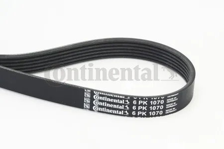 CONTINENTAL 6PK1070 Ремень Audi A1 10->15, Skoda Fabia 10->14,VW Golf 91->15, Polo 94-