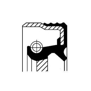 CORTECO 01020304B Сальник насоса ГУР