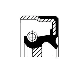 CORTECO 01033854B Сальник первичного вала  КПП AR 159, Bravo , Grand e Punto, Opel Astra H, Zafira B M32