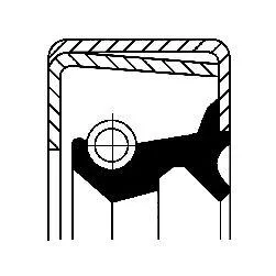 CORTECO 12011419B Сальник ступицы передней 125x150x13 БНК DC+ передний задний мост