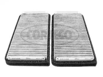 CORTECO 80000421 Фильтр салона Mercedes W210W220 -05 (компл. 2 шт.) (уголь.)