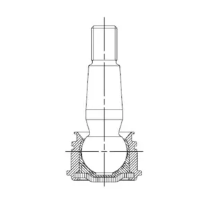 CTR CB0516 Опора шаровая