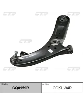 CTR CQ0159R Рычаг передней подвески правый Hyundai Solaris 2011-