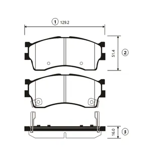 CTR GK0515 Колодки торм. Kia