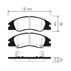 CTR GK0538 Колодки торм. Kia Cerato
