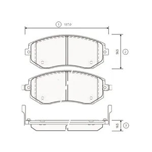 CTR GK0991 Колодки торм. Subaru