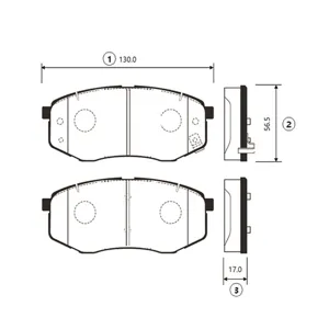 CTR GK1369 Колодки торм.