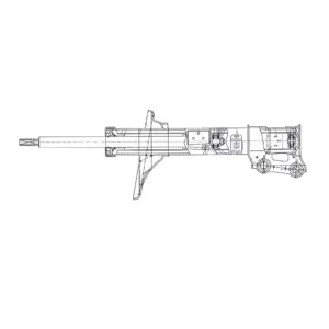 CTR GY0582G CYKH-385-G Амортизатор зад лев
