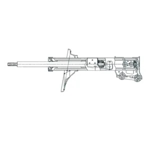 CTR GY0742G Амортизатор задний газовый правый