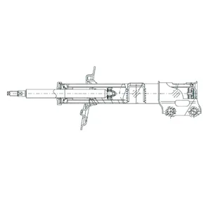 CTR GY1034G Амортизатор передний левый CYKH-837-G
