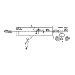 CTR GY1380G GY1128G CYKK-391-G Амортизатор перед лев