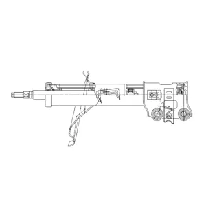 CTR GY1382G Амортизатор передний правый GY1383G CYKK-393-G