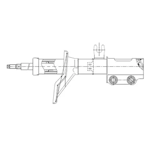 CTR GY1400G Амортизатор передний левый CYKK-411-G
