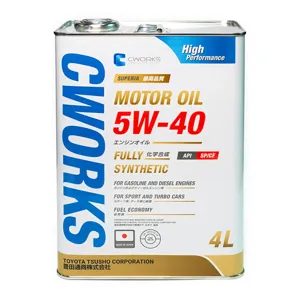 CWORKS A13SR2004 Масло моторное синт. SUPERIA 5W40 SPCF 4л