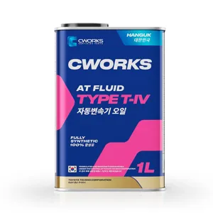 CWORKS A22HR4001 Масло трансмиссионное HANGUK ATF TYPE T-IV 1л (Корея)