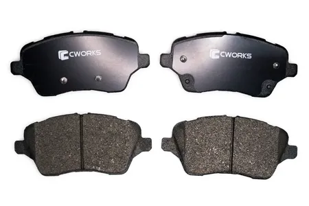 CWORKS C11CR0023 Колодки торм.передние LOW METALLIC
