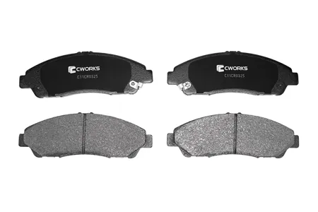 CWORKS C11CR0325 Тормозные колодки задние, Low Metallic