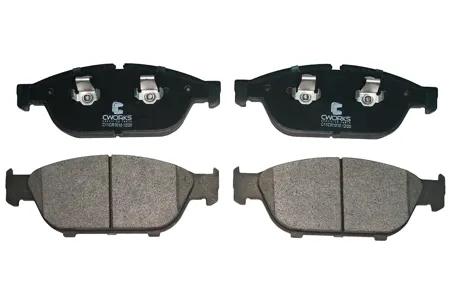 CWORKS C11CR1010 Колодки торм.передние LOW METALLIC