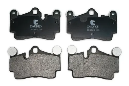 CWORKS C11CR1012 Колодки торм.передние LOW METALLIC