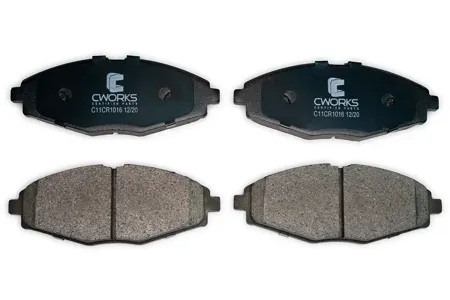CWORKS C11CR1016 Колодки торм.передние Low Metallic
