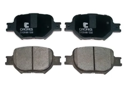 CWORKS C11CR1061 Колодки торм. Toyota Lexus Corolla E120 Celica IS III 00- пер.