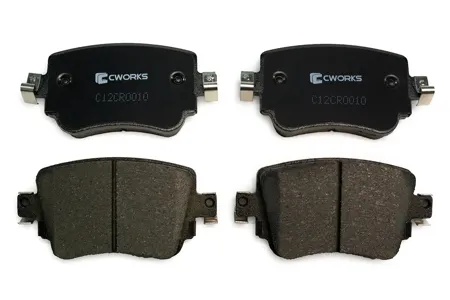 CWORKS C12CR0010 Колодки торм.задние Audi Q3, Skoda Octavia 2.0TFSI2.0TDI 14>