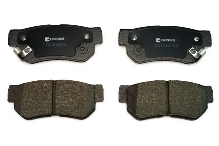 CWORKS C12CR0039 Колодки торм.задние