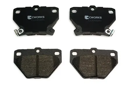 CWORKS C12CR0081 Колодки торм.задние Low Metallic