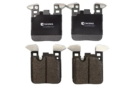 CWORKS C12CR0107 Тормозные колодки задние, Low Metallic