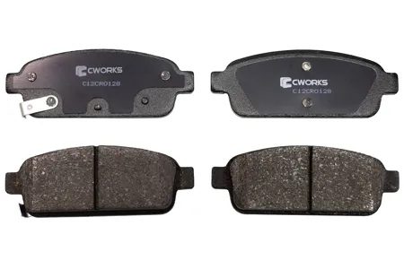 CWORKS C12CR0128 Колодки торм.задние Low Metallic