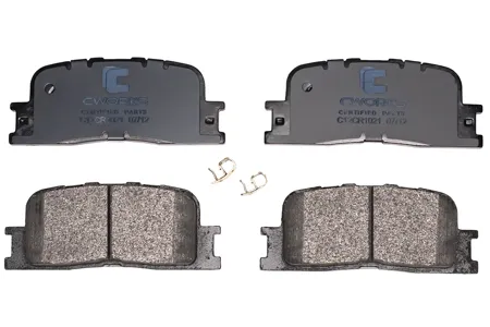 CWORKS C12CR1021 Колодки торм.задние