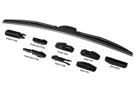 CWORKS D24CR0022 Щетка стеклоочистителя к-кт с адаптерами 550mm гибридн.