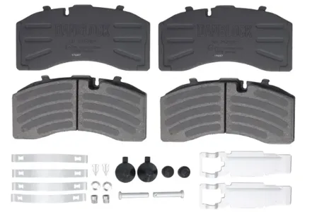 DANBLOCK DB2915882 колодки дисковые с рк Mercedes ,SAUER ACHSEN