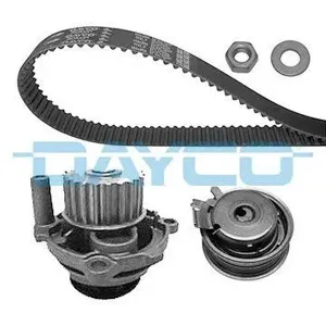 DAYCO KTBWP2530 Ремкомплект ГРМ с помпой Audi VW 1.6 1995 => (ролик 1шт+ремень 138x23+ Водяной насос )