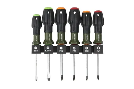 ДЕЛО ТЕХНИКИ 728065 Набор отвёрток c трехкомпонентными рукоятками (4*100 