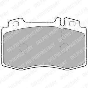 DELPHI LP1688 Колодки торм. Mercedes C209 W203,W211 W220R171R230 передние