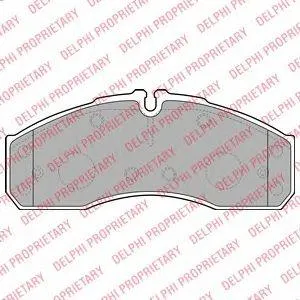 DELPHI LP2042 Колодки торм.передние