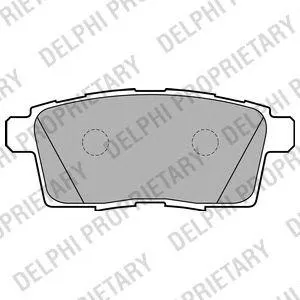 DELPHI LP2052 Колодки торм.задние Mazda CX7 2007 =>
