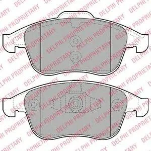 DELPHI LP2079 Колодки торм. пер
