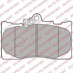 DELPHI LP2122 Колодки торм.