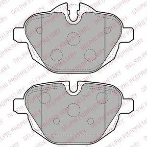 DELPHI LP2162 Колодки торм.задние BMW F10 10=>