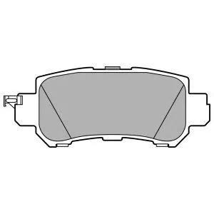 DELPHI LP2482 Колодки торм. Mazda CX-5 11- задн.