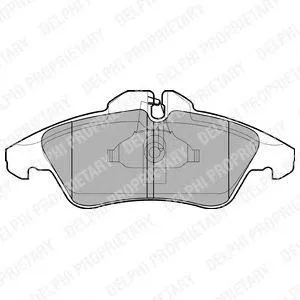 DELPHI LP980 Колодки торм.передние Mercedes Sprinter (901-904)