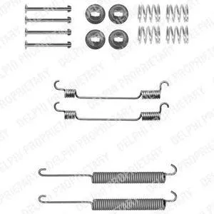 DELPHI LY1302 Ремкомплект торм.колодок зад. Ford Transit 2.0Di2.3 16V2.4Di 00-06